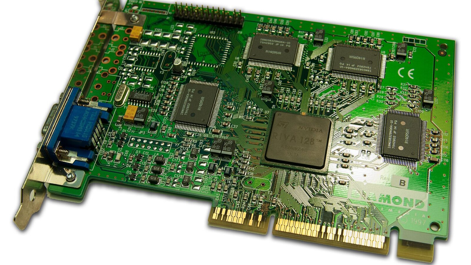 A PC graphics card